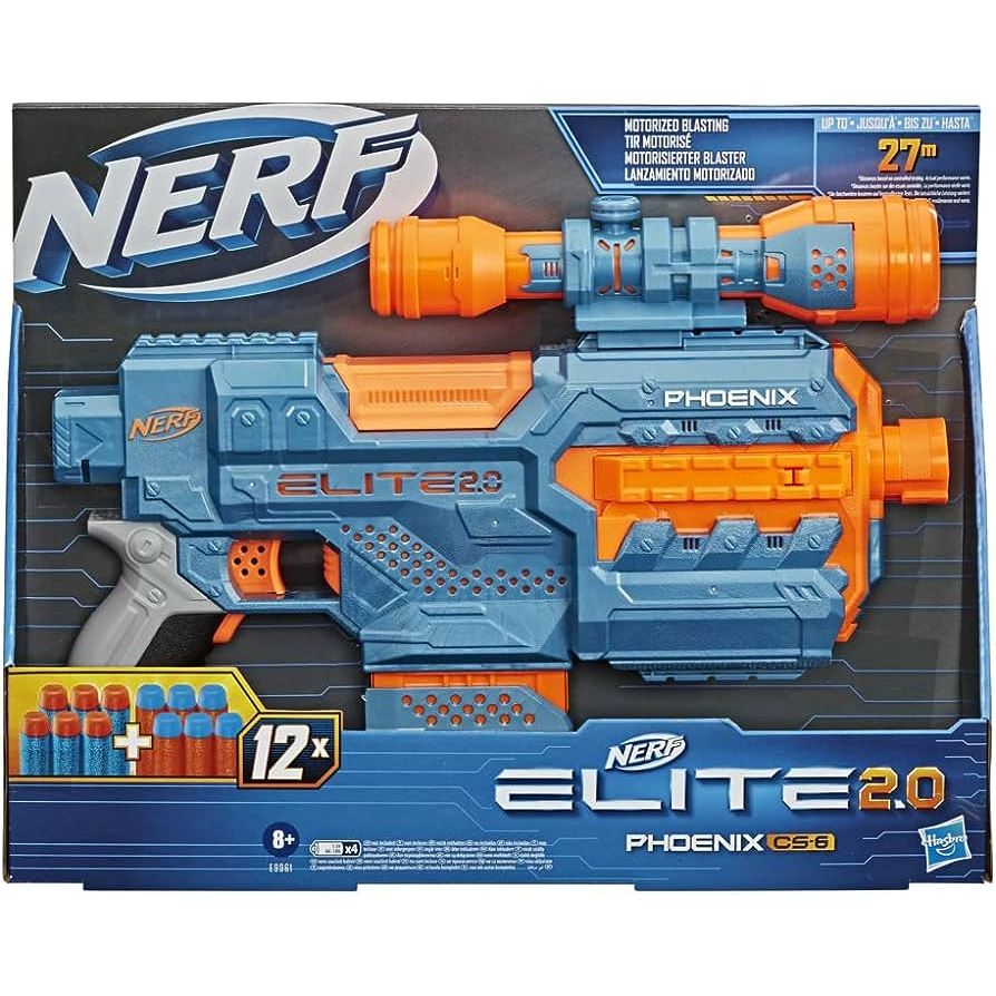 Nerf Elite 2 0 Phoenix CS-6 Motorized Blaster