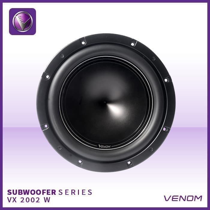 Subwoofer Venom 12 Inch VX2002W DOUBLE VOICE COIL Garansi Resmi Venom
