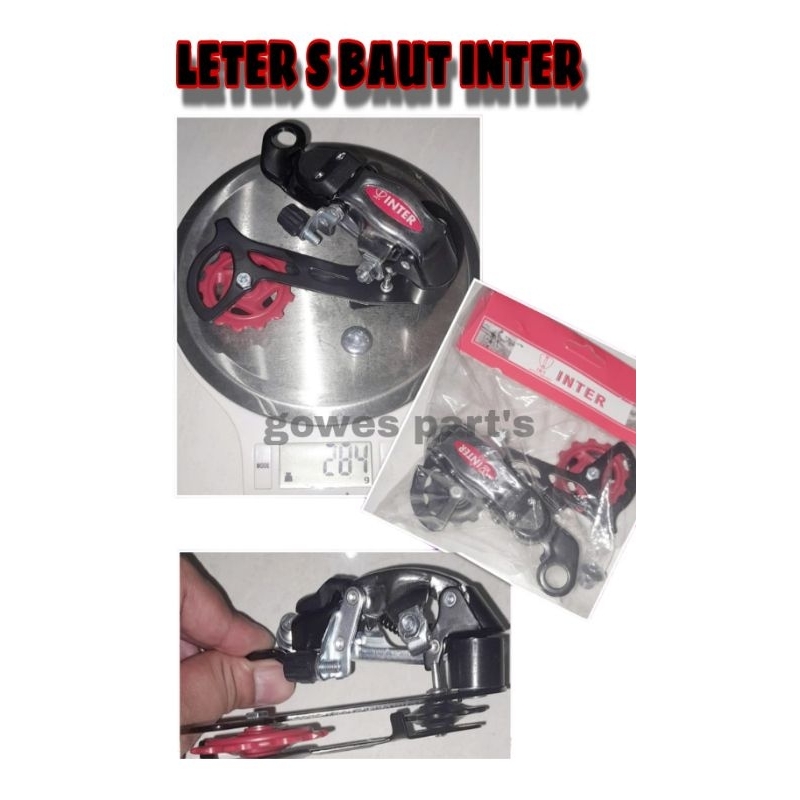 RD untuk sepeda MTB, lipat INTER