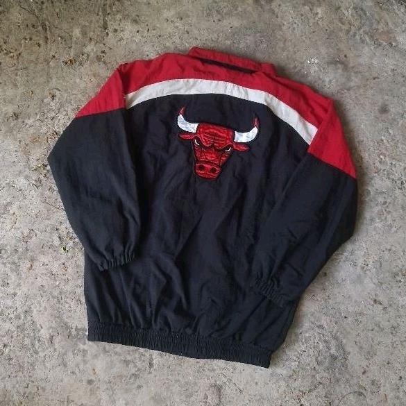 Jacket Winbreaker Reebok x Chicago Bulls Big Logo Vintage