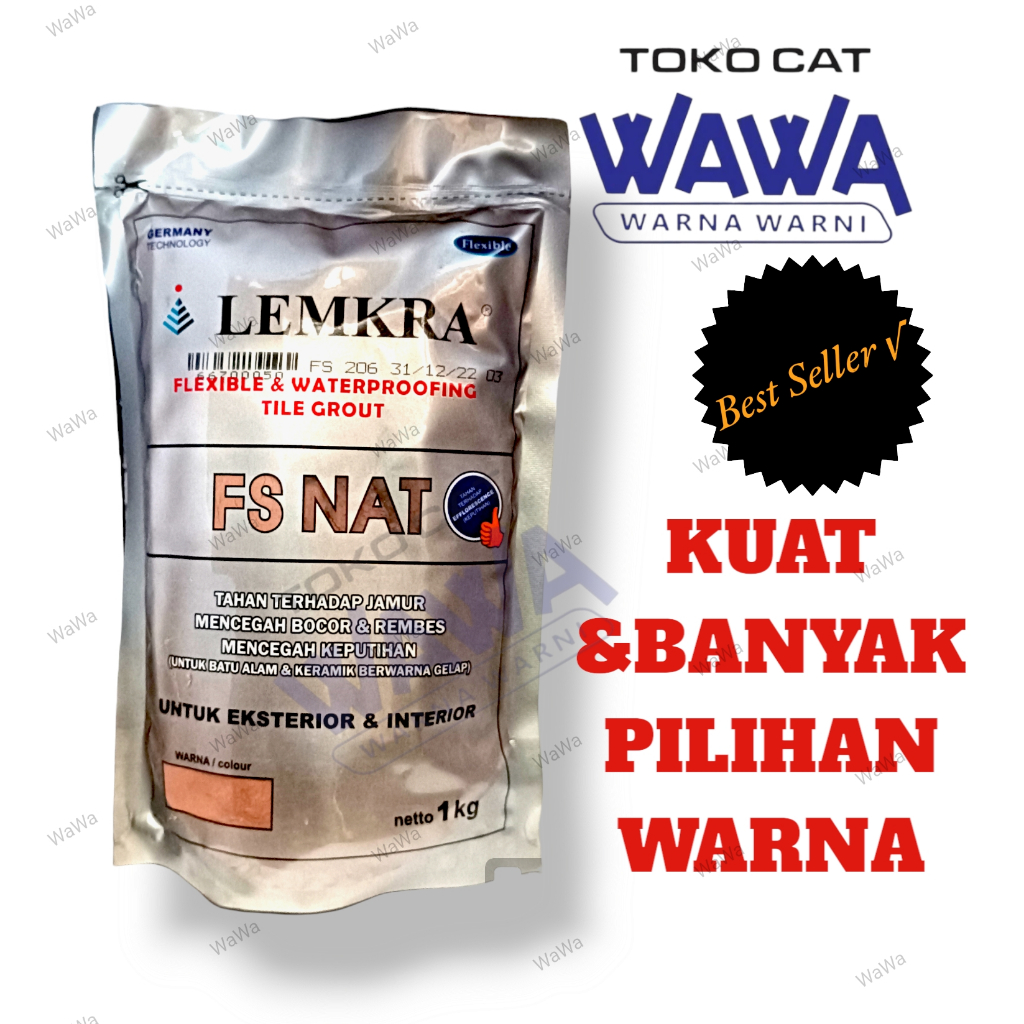 Lemkra FS Nat pengisi rongga Nat 1kg