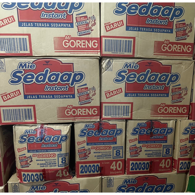 

Mie Sedaap 1 dus (40pcs)
