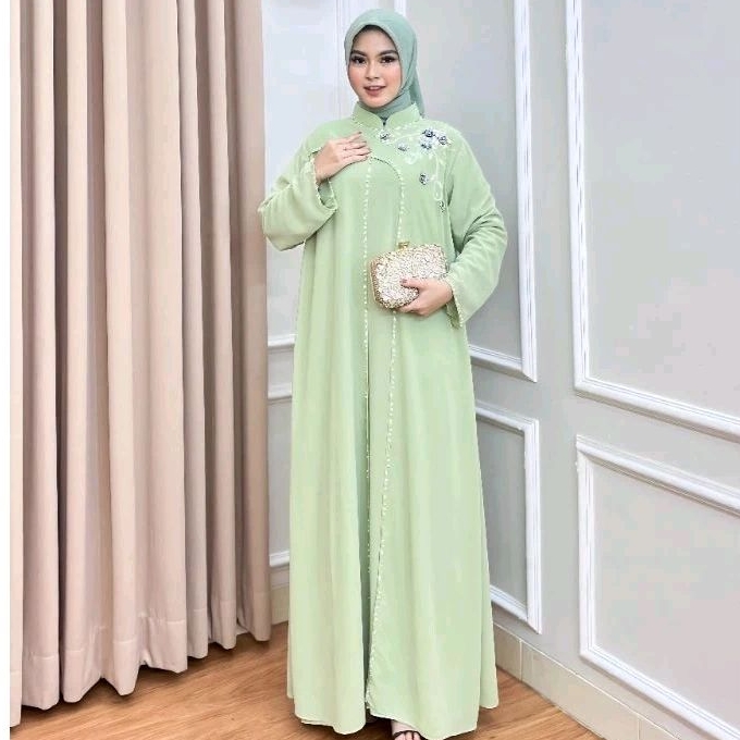 NEW KAFTAN/GAMIS/DREES RIZQIA/AISYAH FUL FURING BY ANISA KAFTAN