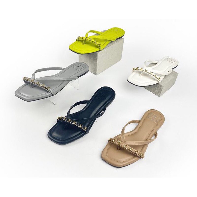 Sandal Jolie Sandal wanita flat - Sandal teplek wanita simple