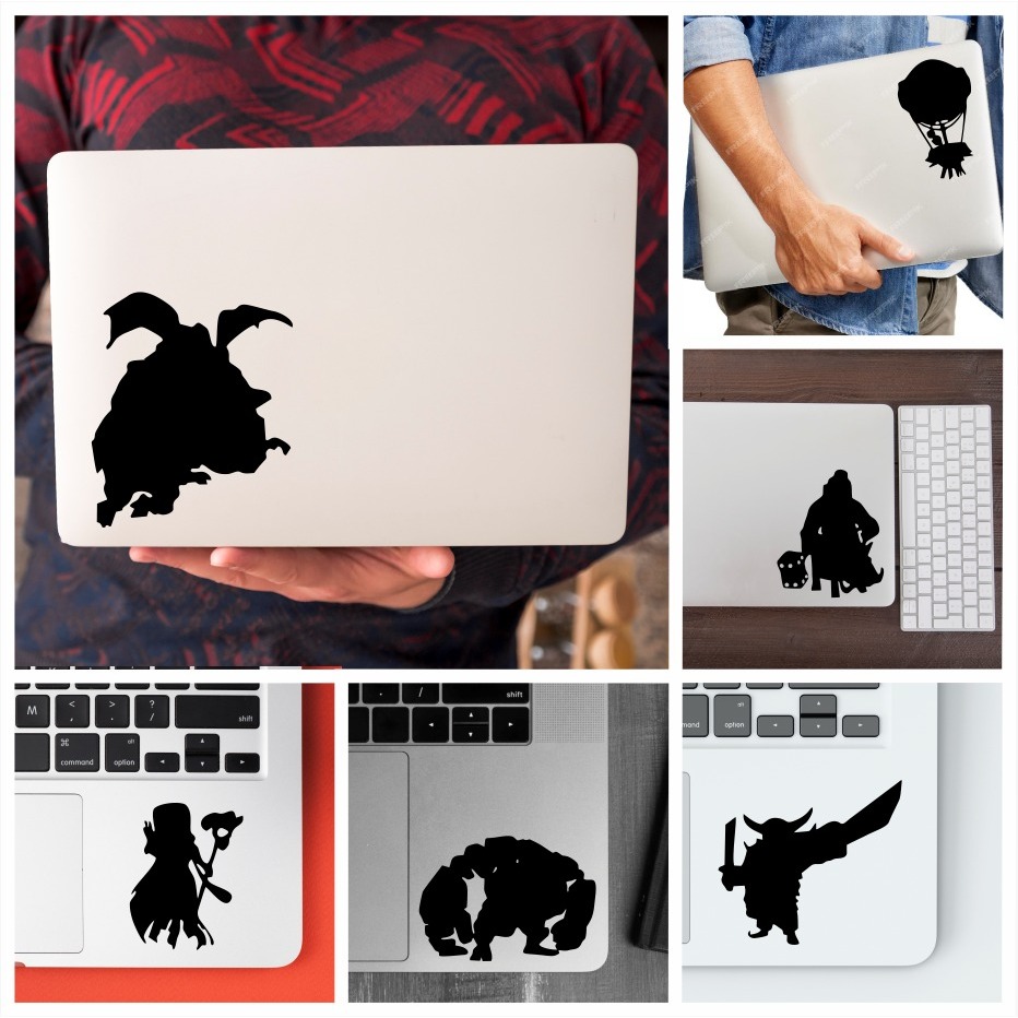 Stiker Laptop Clash Of Clan COC / Sticker Cutting