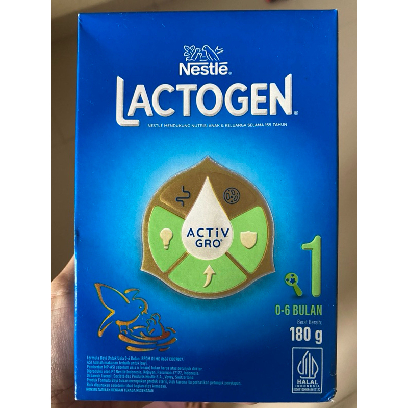 Lactogen 1 180g Susu Bayi 0-6 bulan