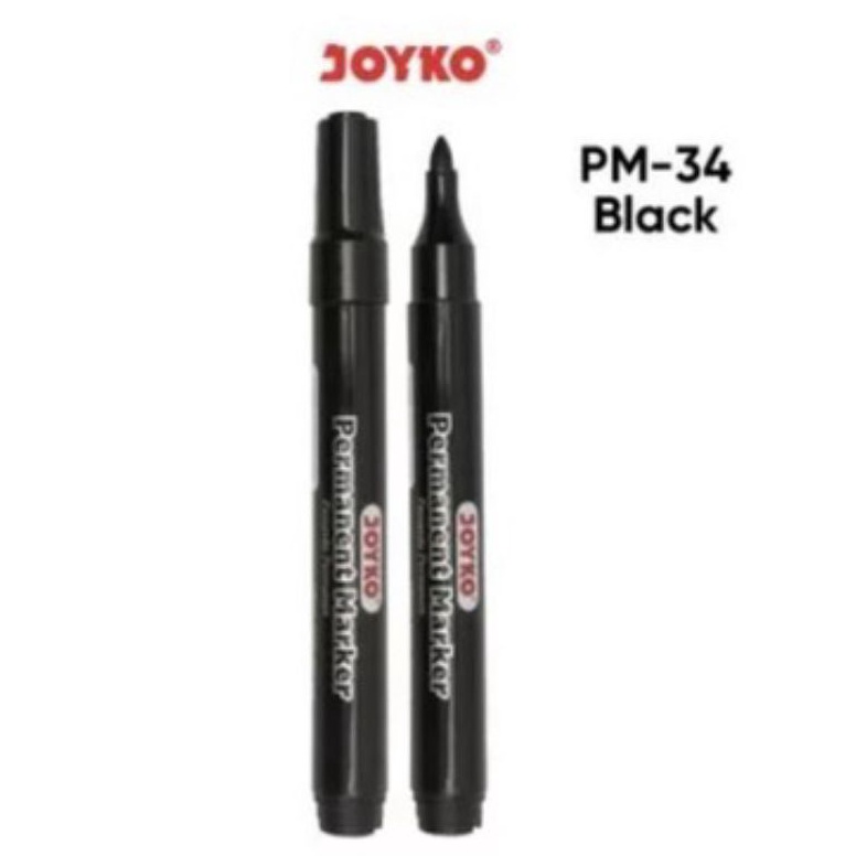 

KODE K98U Spidol Permanent Joyko PM34 1pak12pcs