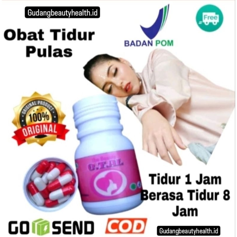 Solusi untuk susah tidur original 100% ampuh bpom