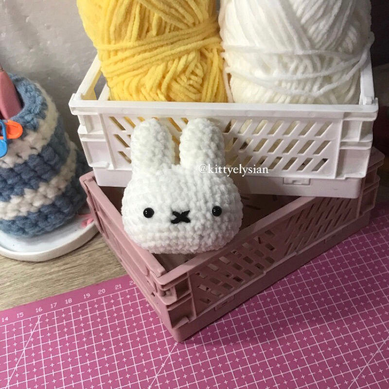 Miffy Crochet Amigurumi | Miffy Plushie | Miffy Crochet | Miffy | @kittyelysian_