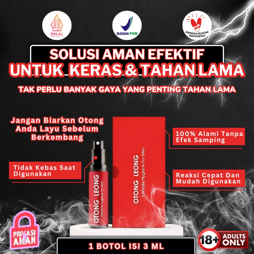 OTONG LEONG SPRAY PENUNJANG PERFORMA PRIA