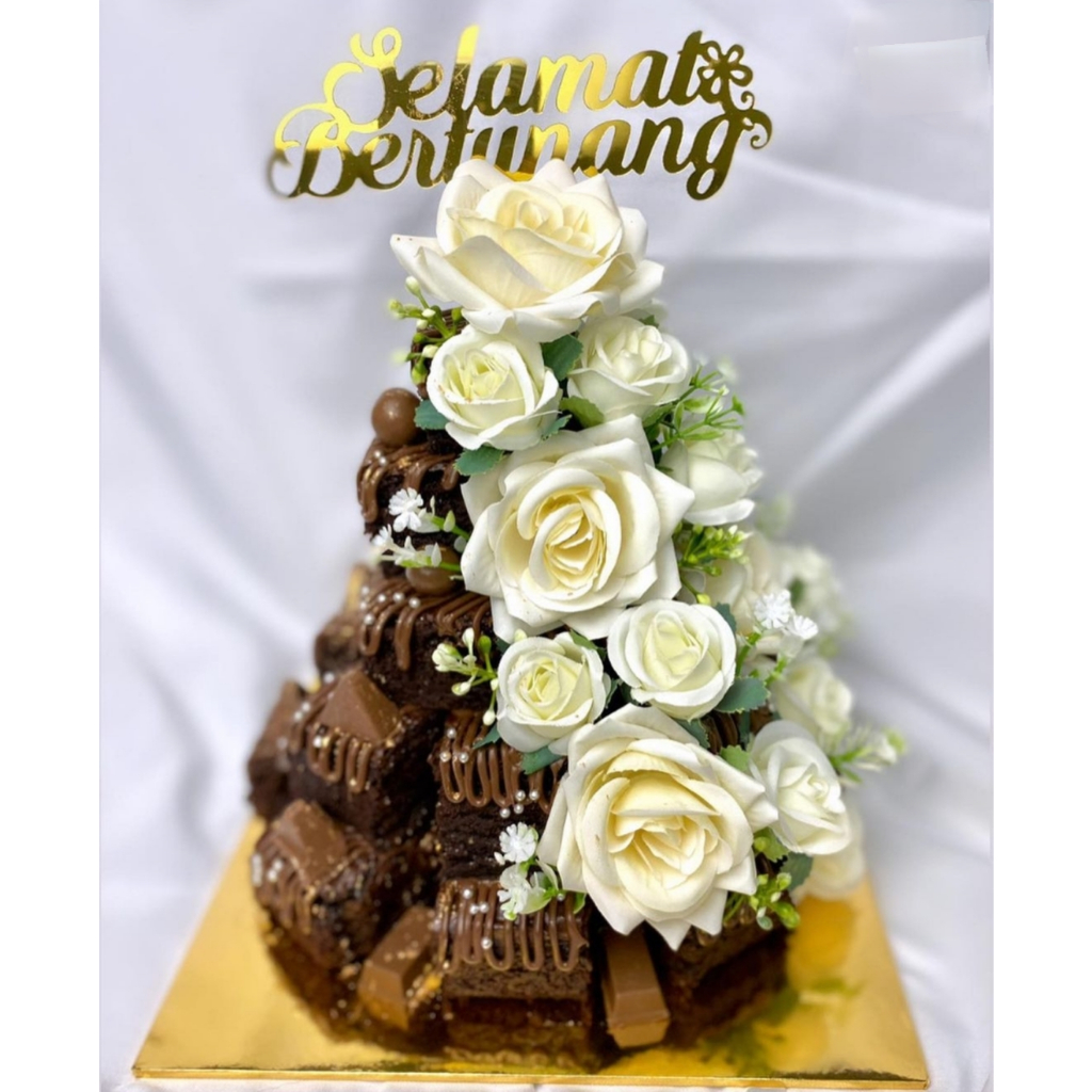 

TERMURAH Brownies Tower/brownies panggang/brownies hias