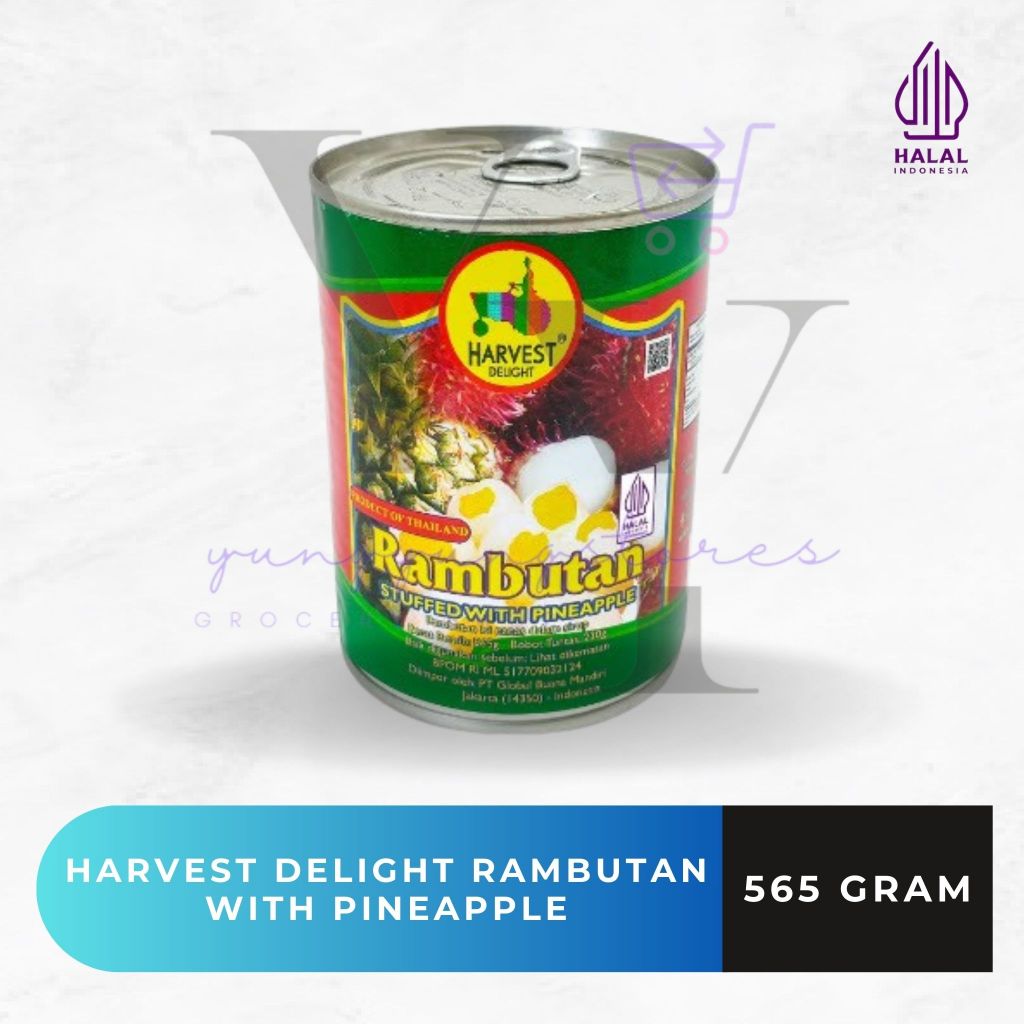 

Harvest Delight Rambutan With Pineapple Isi Nanas 565 gram