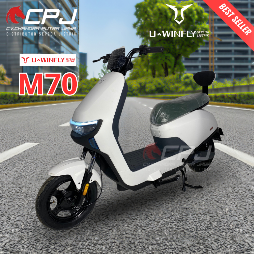 Sepeda Listrik UWINFLY M70 Terbaru 500 Watt U-Winfly Garansi Resmi not Uwinfly Exotic Pacific