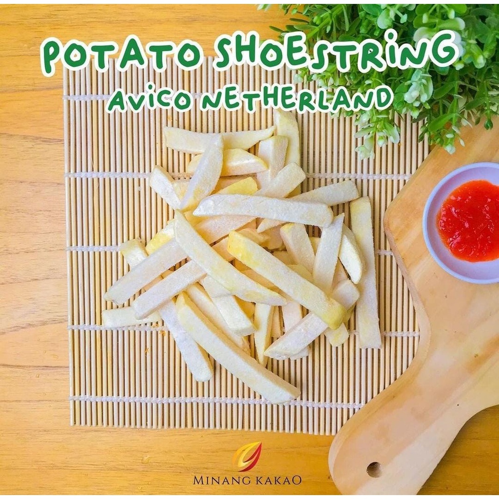 

Kentang Goreng/Potato Shoestring/Frenchfries Aviko/Frozen Food Premium - 1 Kg