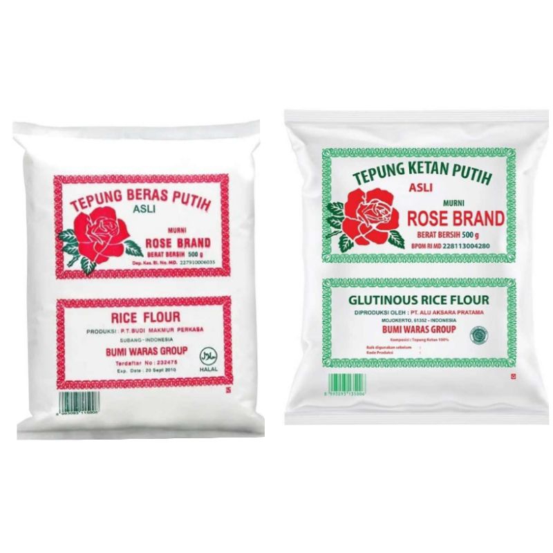 

TEPUNG BERAS & KETAN ROSE BRAND 500G