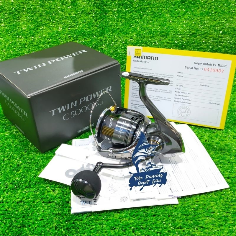 REEL SHIMANO TWIN POWER C5000XG NEW 2024 JAPAN GARANSI RESMI ORIGINAL | REEL SPINNING | REEL PANCING