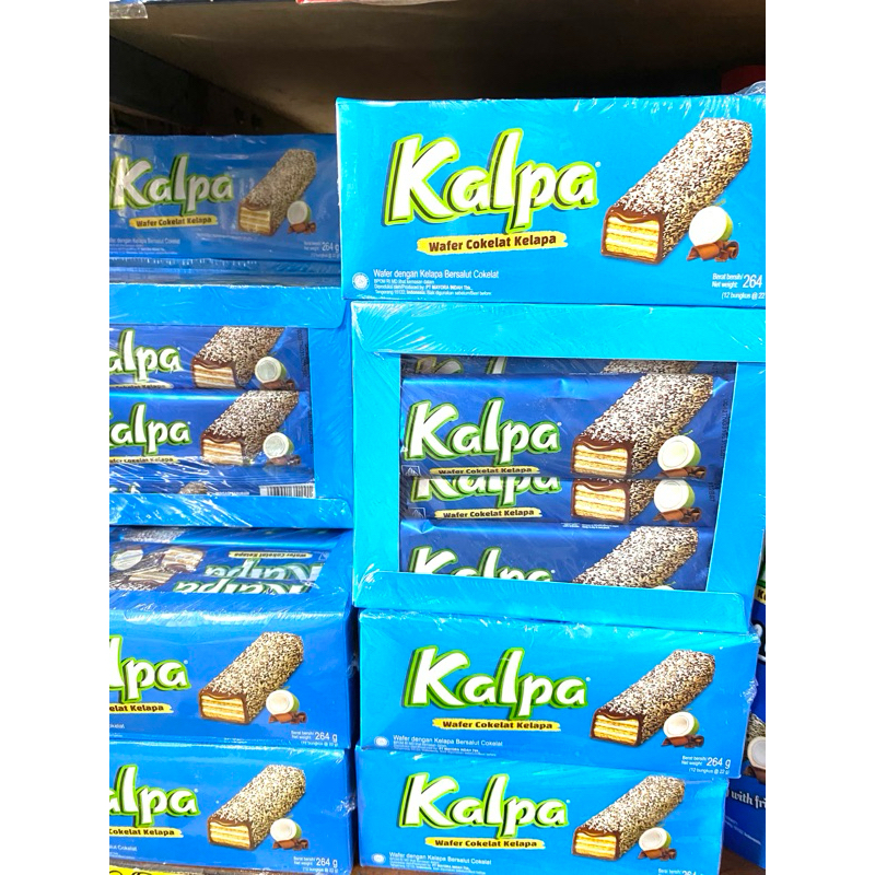 

KALPA WAFER COKLAT KELAPA SNACK WAFER COKLAT KELAPA BOX