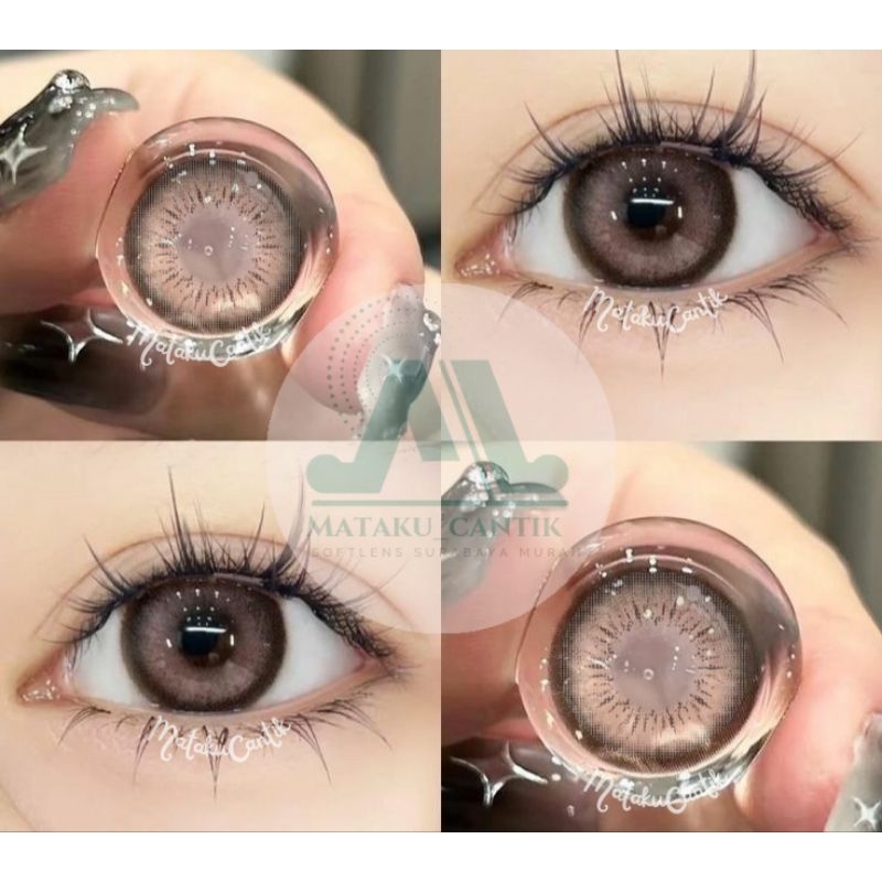 NEW Softlens POP Brown COKLAT MATA Barbie Coklat Diameter 16 mm PoP | Softlens Coklat Mata Boneka | 