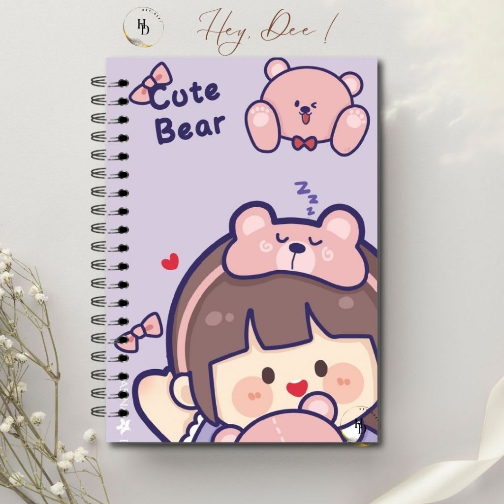 

HeyDee Notebook A5 Spiral Edisi CUTIE