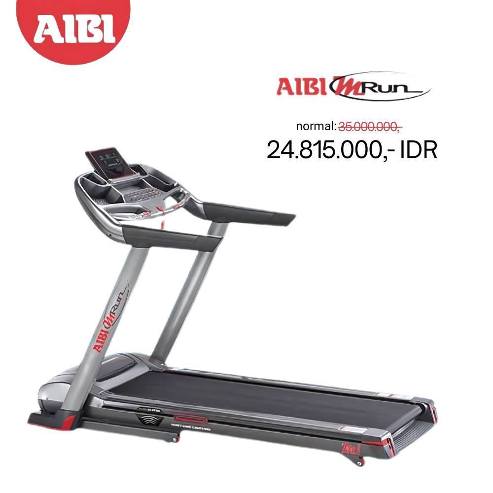 AIBI Gym Treadmill Super Murah Termurah Motorized + Honeycomb + Dapat Dilipat AB-T1388 [LIMITED EDIT