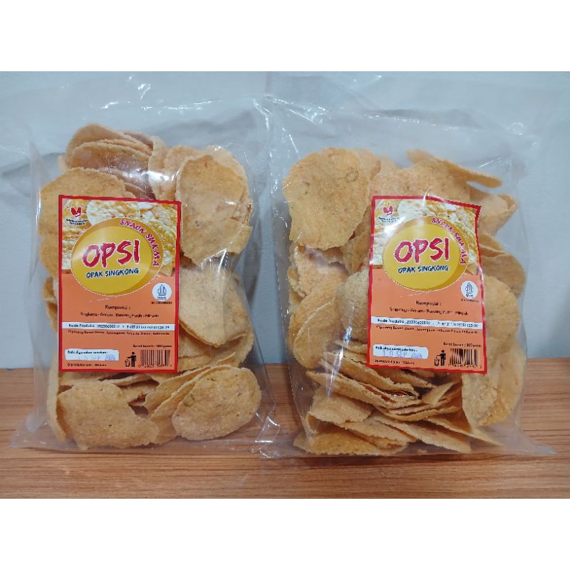

Opak singkong | cemilan oleh oleh