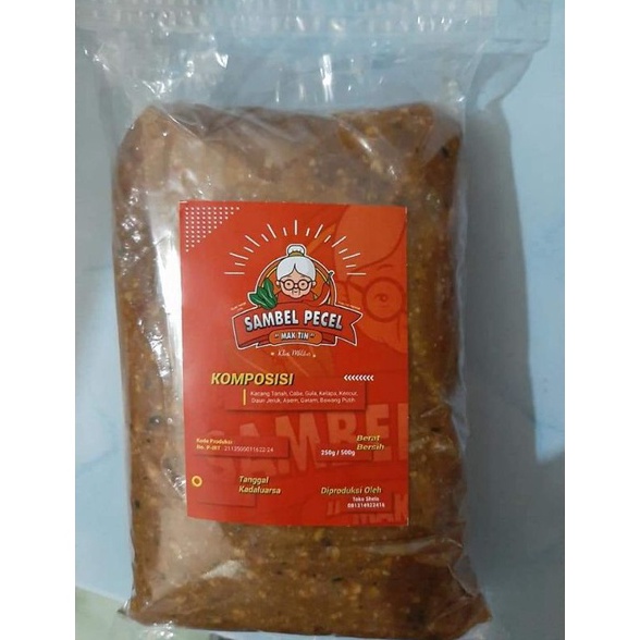 

Nyaman Sambel Pecel Blitar 5gr Ori Mak tin Murah
