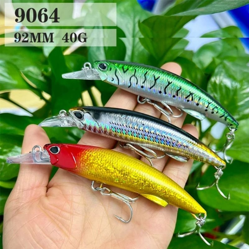Minnow Longcast 9,2cm 40gr Sinking Lure