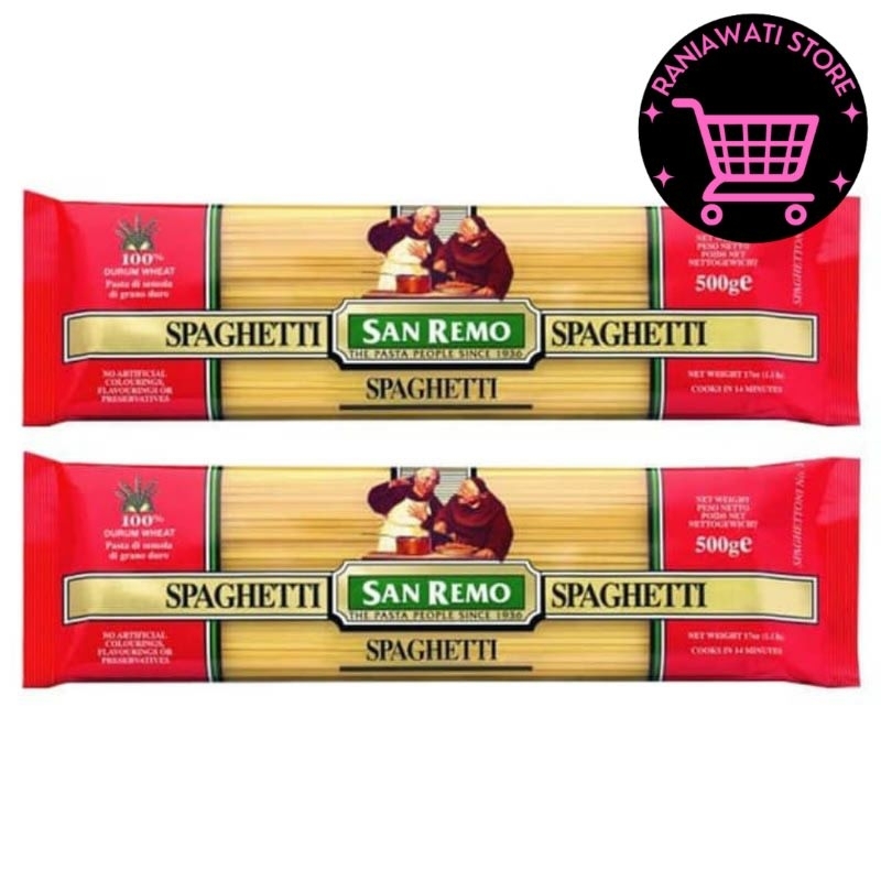 

San Remo Pasta spaghetti 500gr