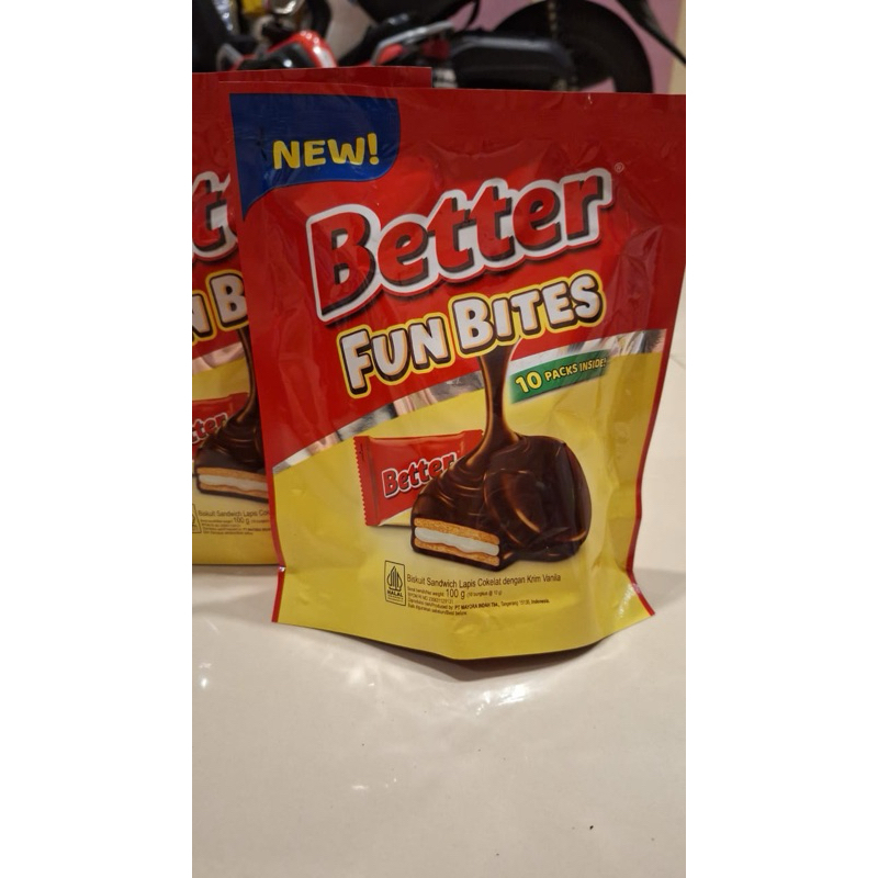 

BETTER FUN Bites Biskuit 100gr Pouch