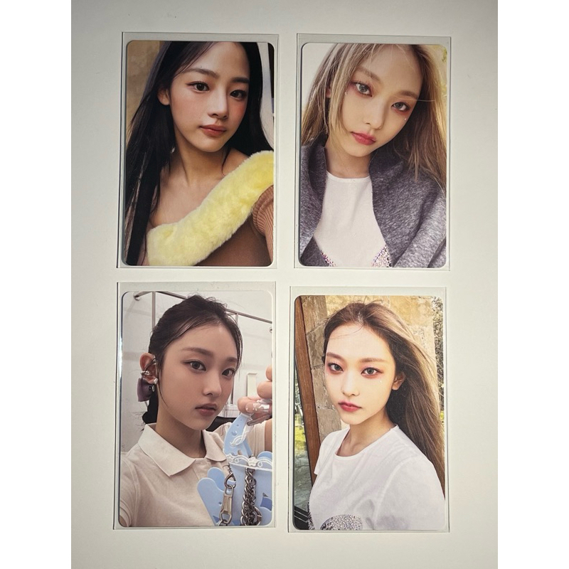(J&T ONLY) - AVAILABLE SHOPEE VIDEO Newjeans Photocard Pc Poca Minji Haerin Hanni Danielle Hyein Alb