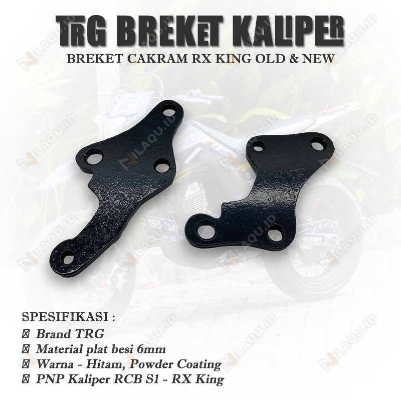 Breket Dudukan Kaliper Cakram RX King New 300mm dan RX King Old 245mm RCB S1 brake caliper