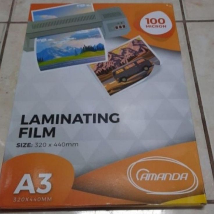 

Grosir Baru laminating plastik A3 isi 1 Lembar