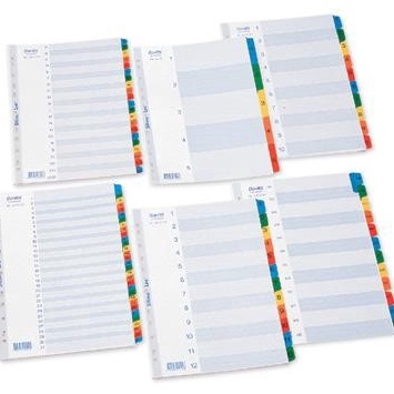 

Borong Sekarang Bantex Reinforced Tabs Divider Indexe A4Pembatas Karton Binder Ordner