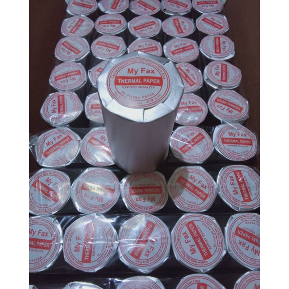 

Paket Kejutan KERTAS SETRUK THERMAL UKURAN 8mm x 4mm Paket 1 rollpcs