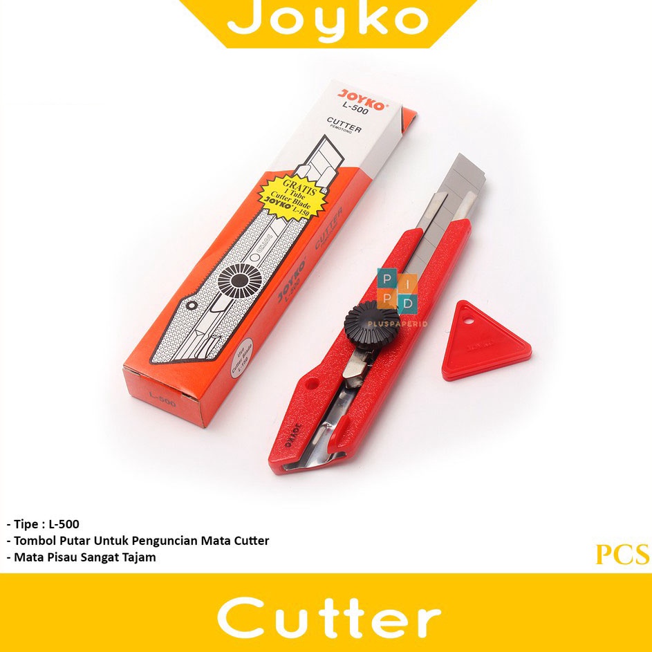 

Murah Pembelian JOYKO Cutter L5 Free isi Cutter L15 Set