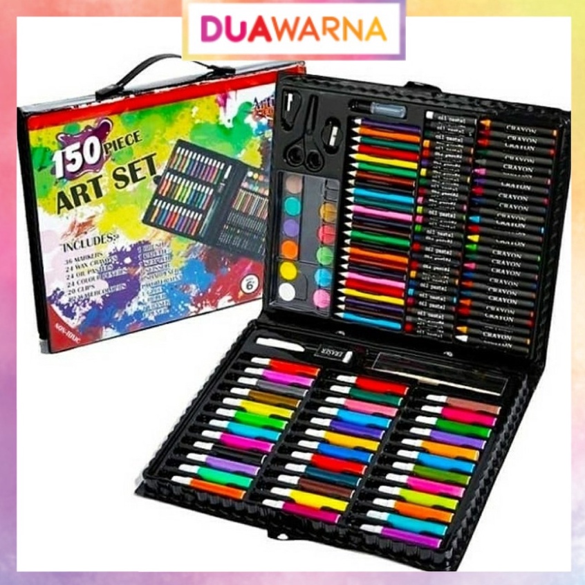 

Ready Favorit DuaWarna Crayon Pensil Warna Art Set Pensil Warna Crayon 15