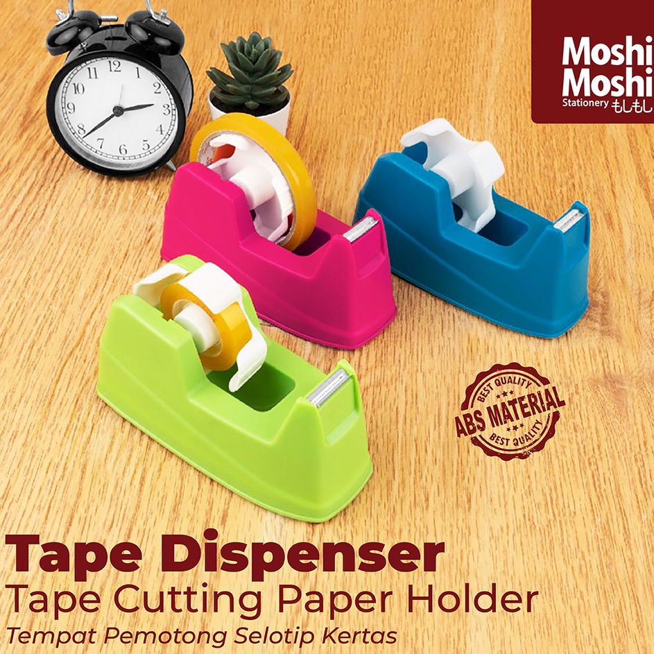 

Langsung Pesan Tape Dispenser Cutting Paper Holder Pemotong Selotip Perekat Kertas