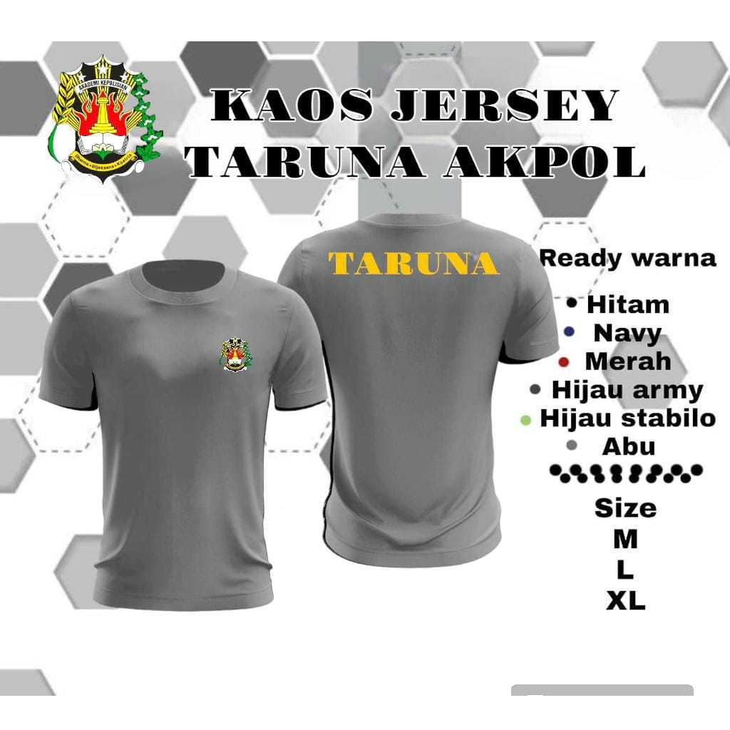 KAOS JERSEY TARUNA AKPOL / BAJU TARUNA AKPOL / KAOS JERSEY/ bisa cod