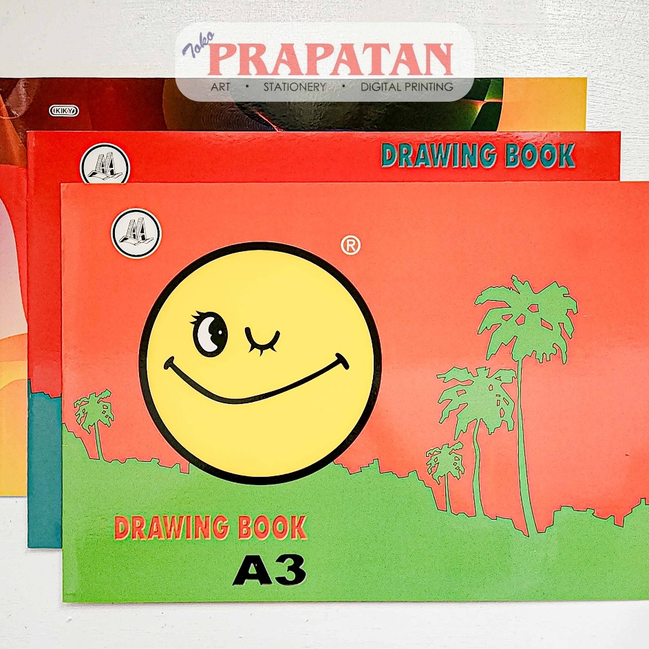 

Stock Ready Kiky Drawing Book A3 Buku Gambar