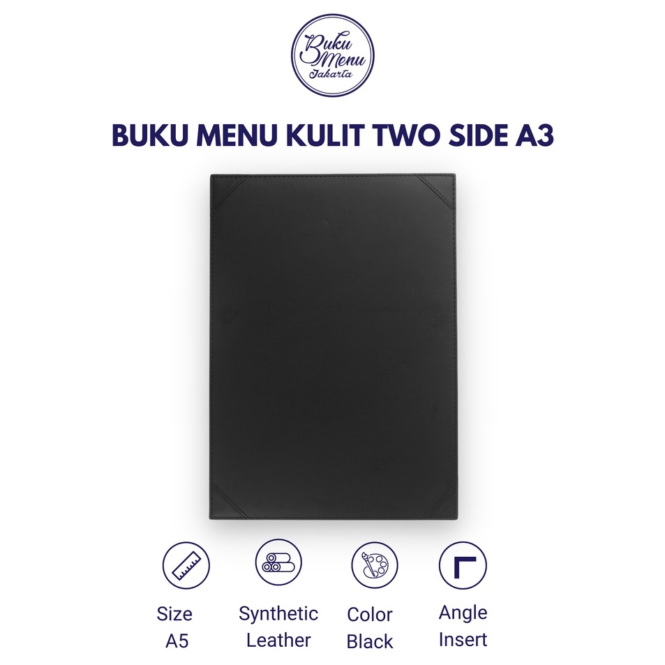 

Paling Terbaru BUKU MENU RESTORAN KULIT TWO SIDE A3 LEATHER KULIT RESTORAN RESTAURANT READY STOCK