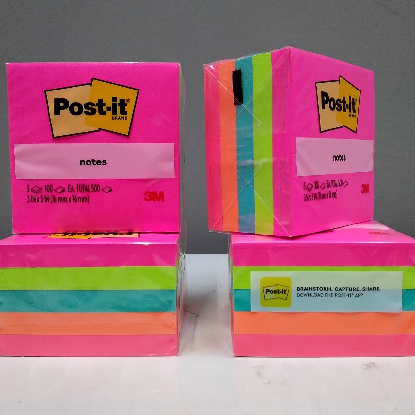 

Harga Terbaik 3M Post It Super Sticky Notes 6545AN 3 inch x 3 inch