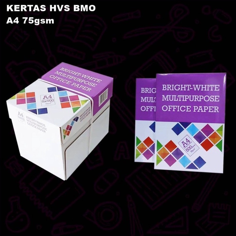 

Buruan Bayar Hvs paperline A4 7 gram khusus gojek minimal beli 5 pak