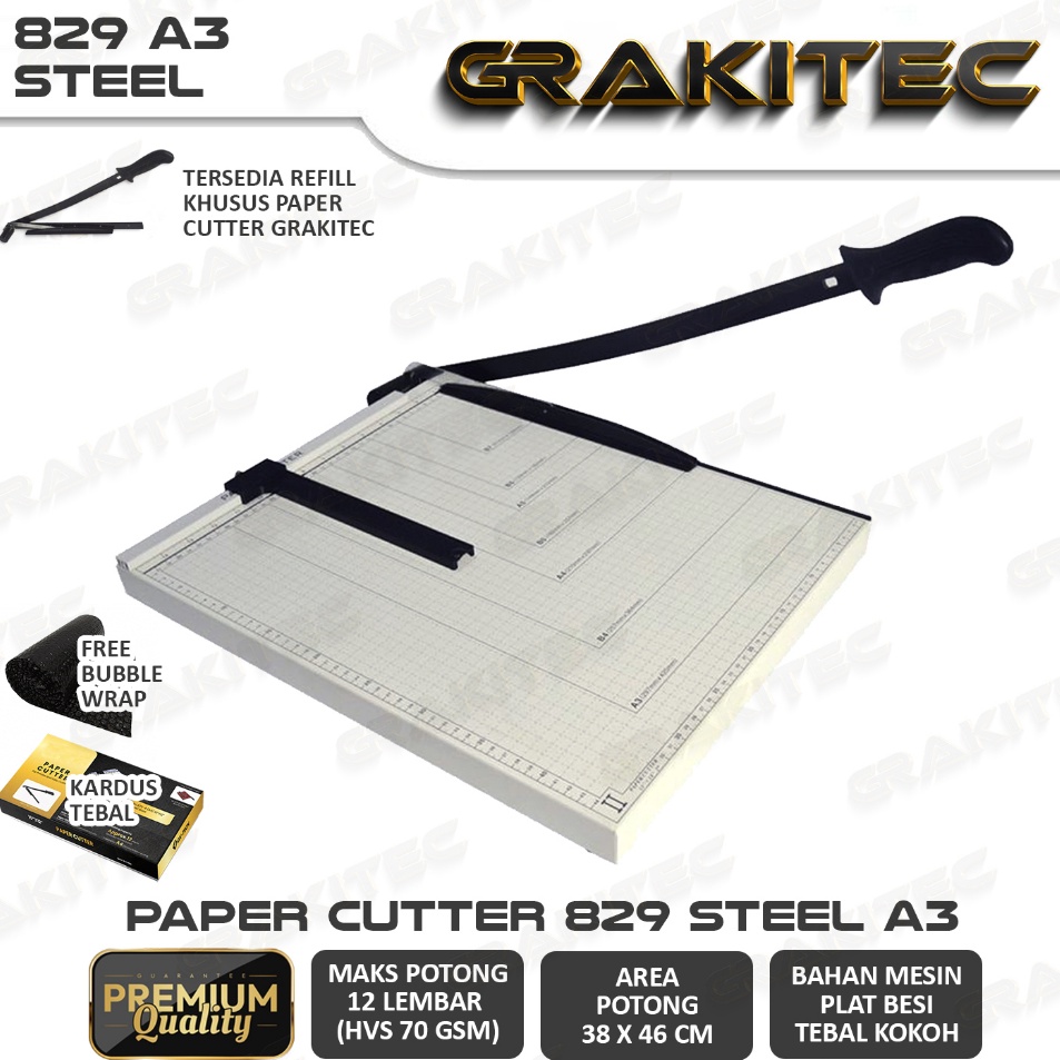 

Diskon Terheboh Paper Cutter A3 Alat Potong Kertas Pemotong Kertas Alat Potong Mesin Pemotong Kertas HVS Sticker Dos PVC ID Card Yellow Board Art Paper Vinyl Bontax Camel Kertas Foto A5 A4 F4 B4