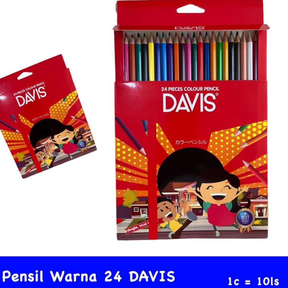 

Diskon Terbaik PAM Pensil Warna Davis 24 Warna Panjang