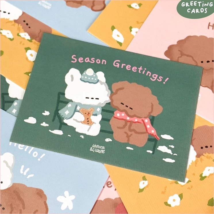 

Diskon Hemat GREETING CARDS by Winter Coffeee
