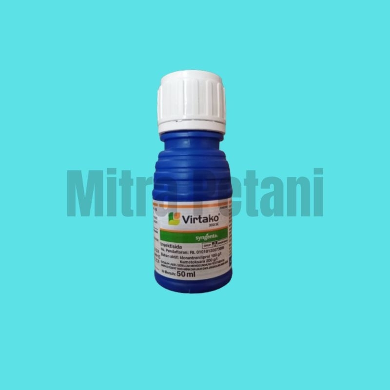 Insektisida Virtako 300SC 50ml || Bahan Aktif : klorantraniliprol 100 g/l dan tiametoksam 200 g/l