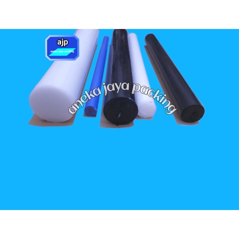 nylon rod 4mm x 1meter as pe polyethylene hdpe batangan d S8D9
