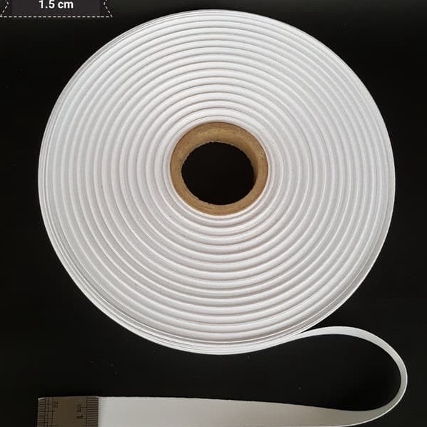 

KODE W95I Bahan Tali Tissue 15cm Lanyard Id Card Roll 15cm Bahan Tali Pita Tisue ID Card Sublim Printing Gantungan Id Card Tisu 15cm