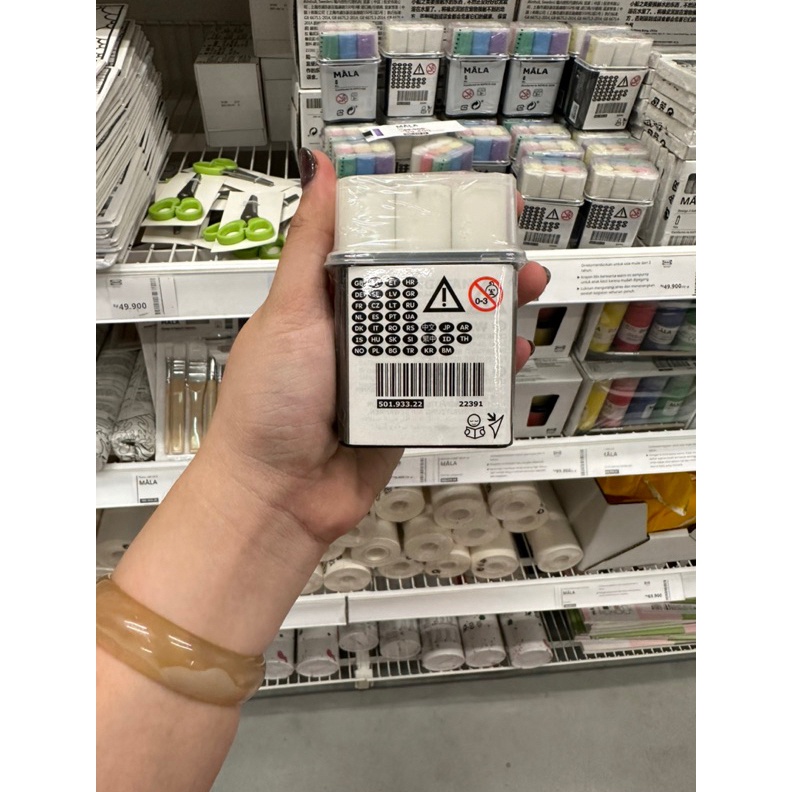 

KODE X89B MALA Kapur tulis warna campuran kapur papan tulis aneka warna