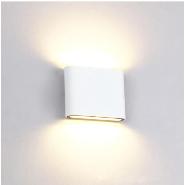 Unik Lampu Dinding Taman Dekorasi Teras Rumah Ruang Tamu Indoor Outdoor - Putih 6W Berkualitas